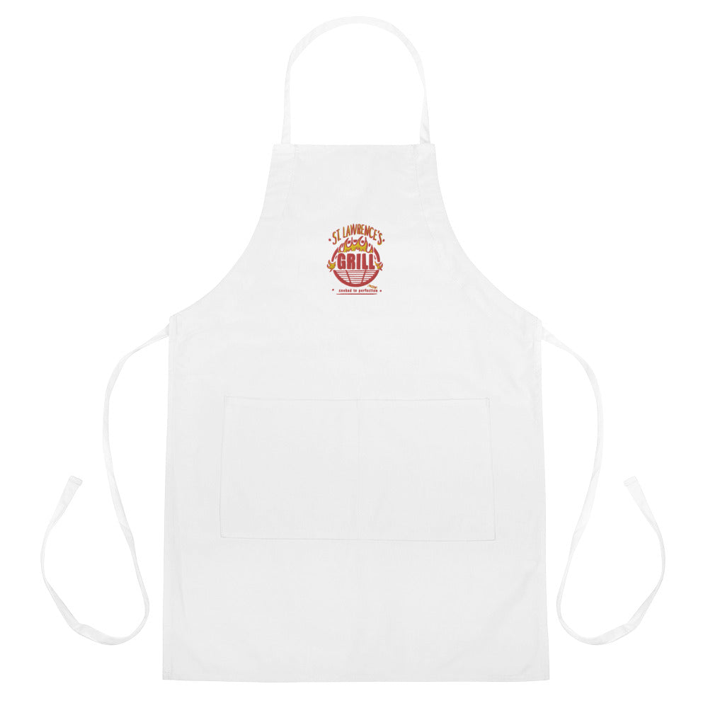 Saint Lawrence’s Grill Embroidered Apron