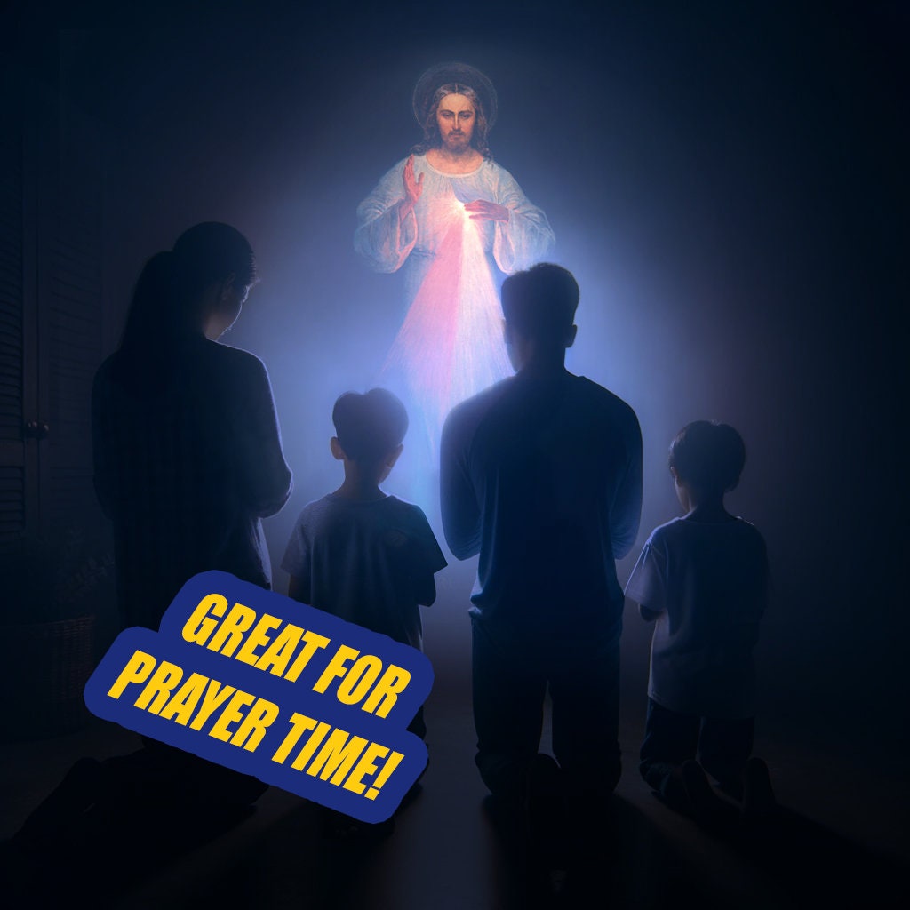 Divine Mercy Projection night light