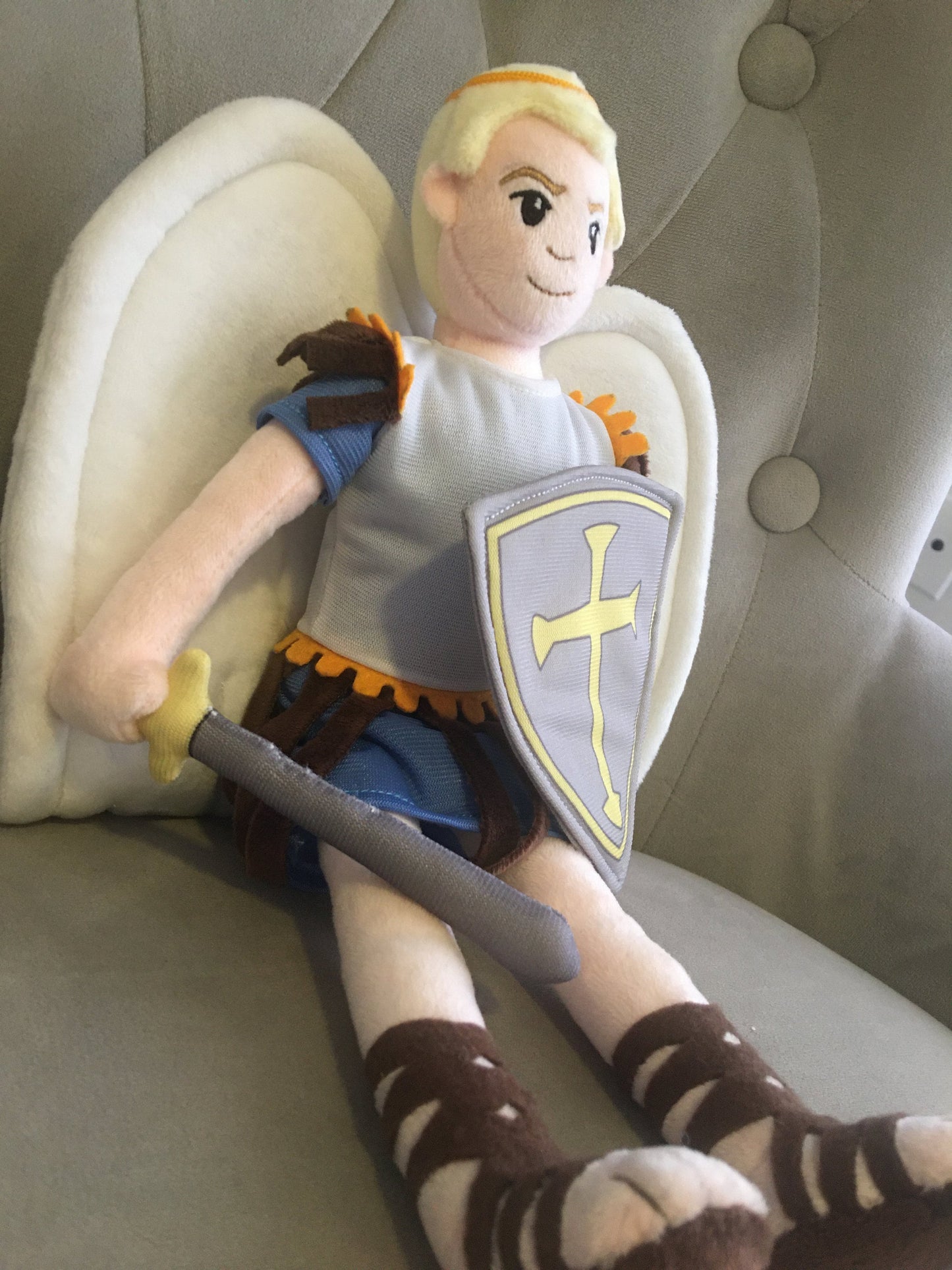 Saint Michael doll