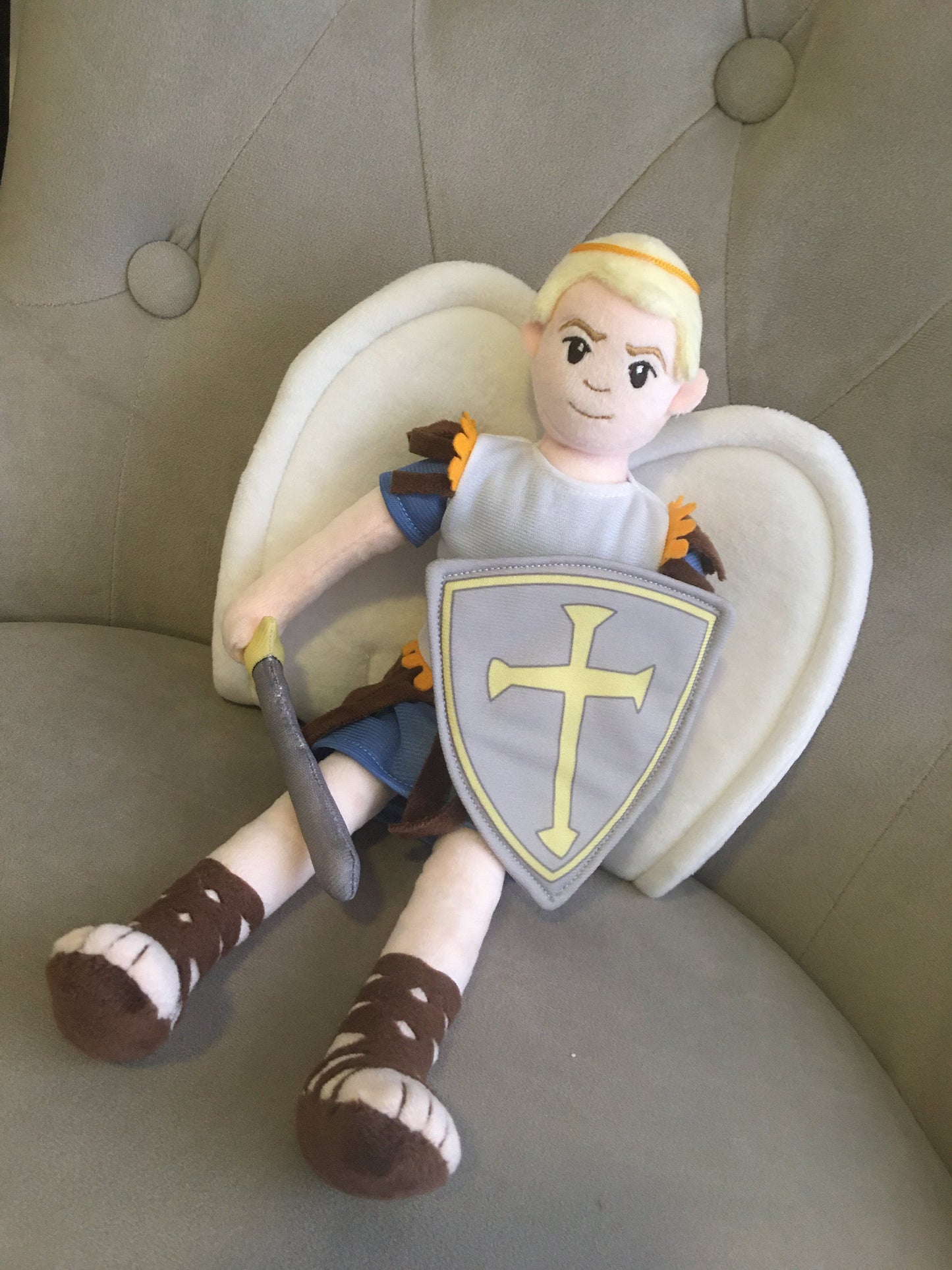 Saint Michael doll