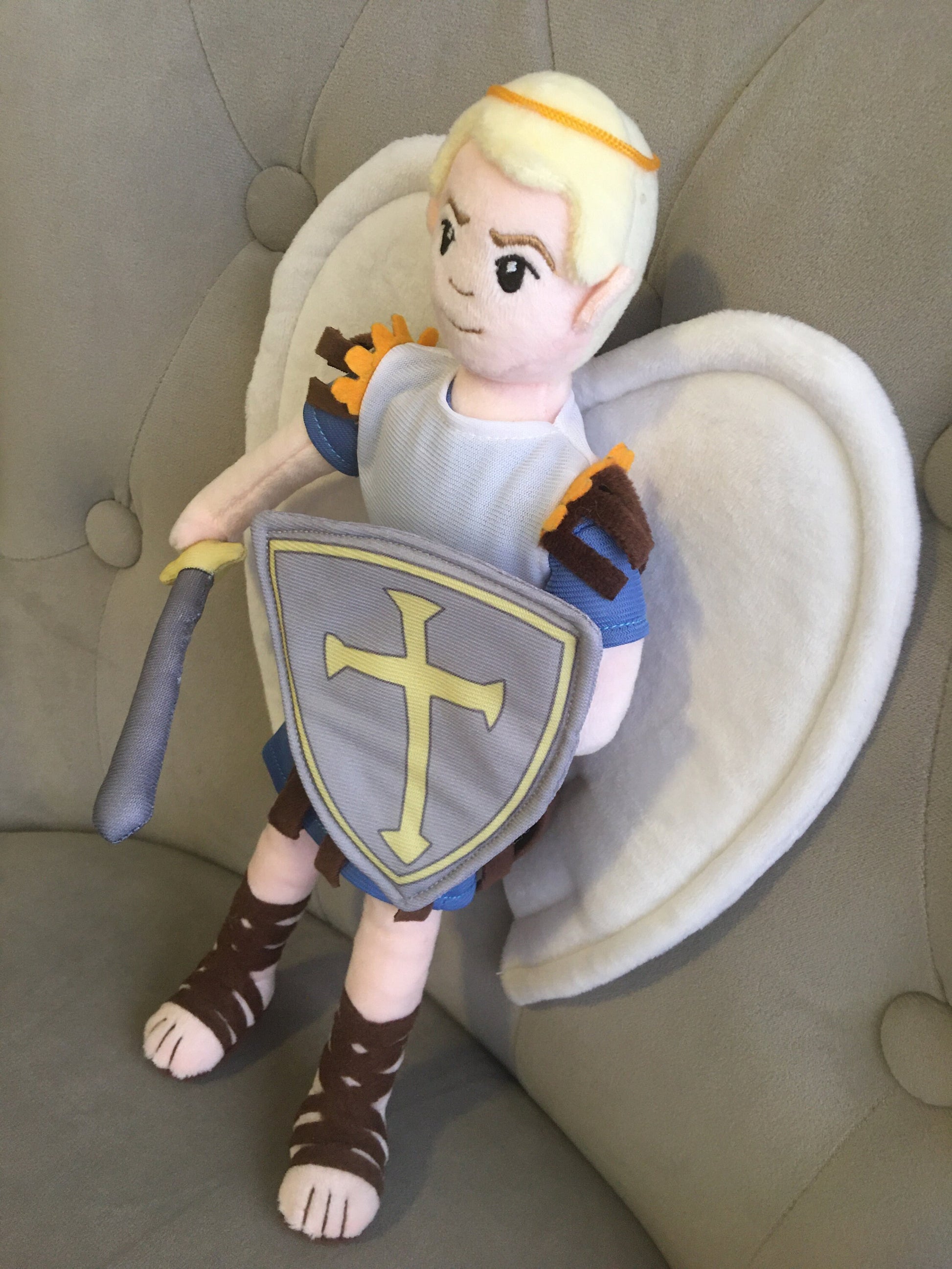 Saint Michael doll