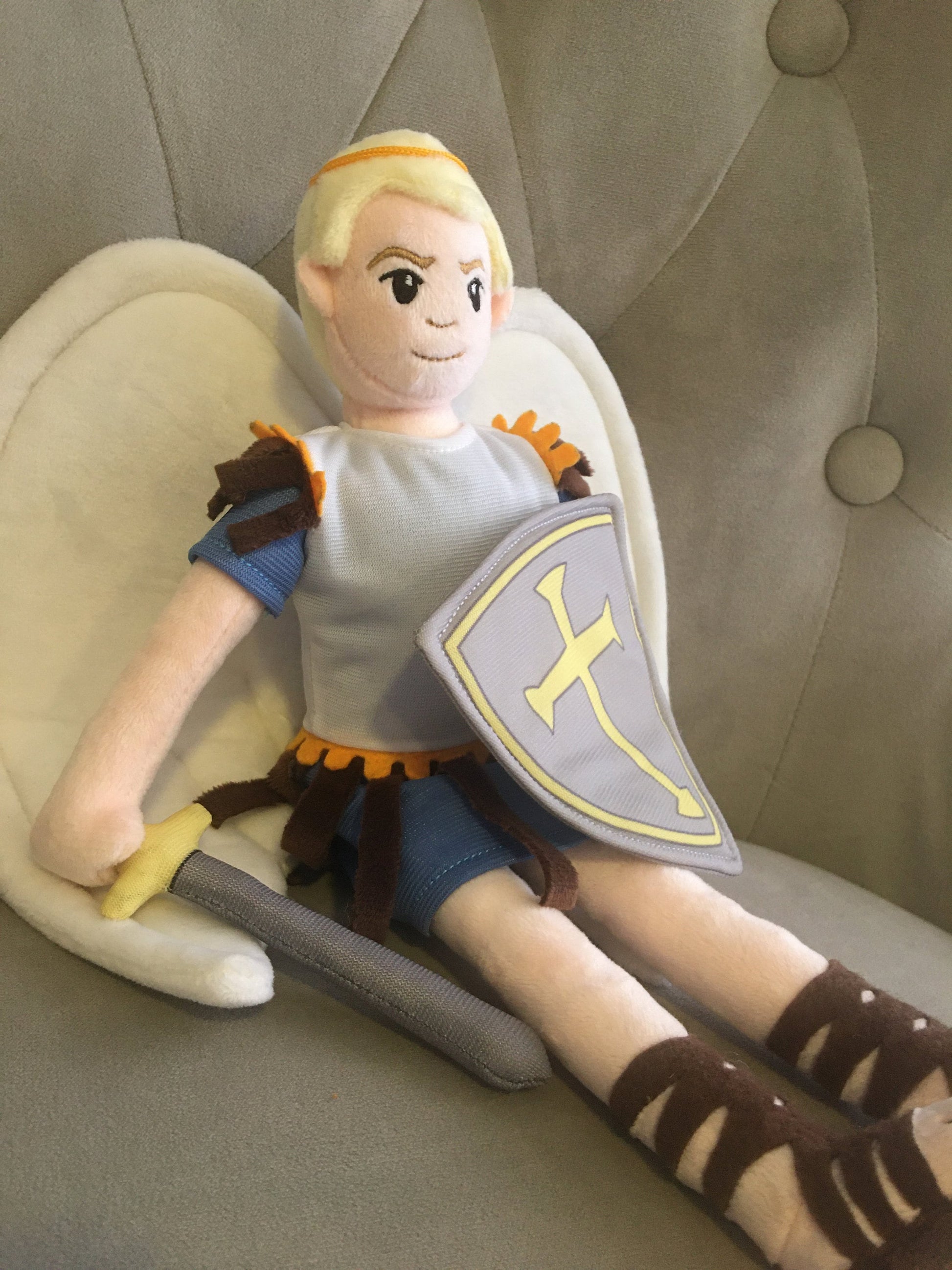 Saint Michael doll