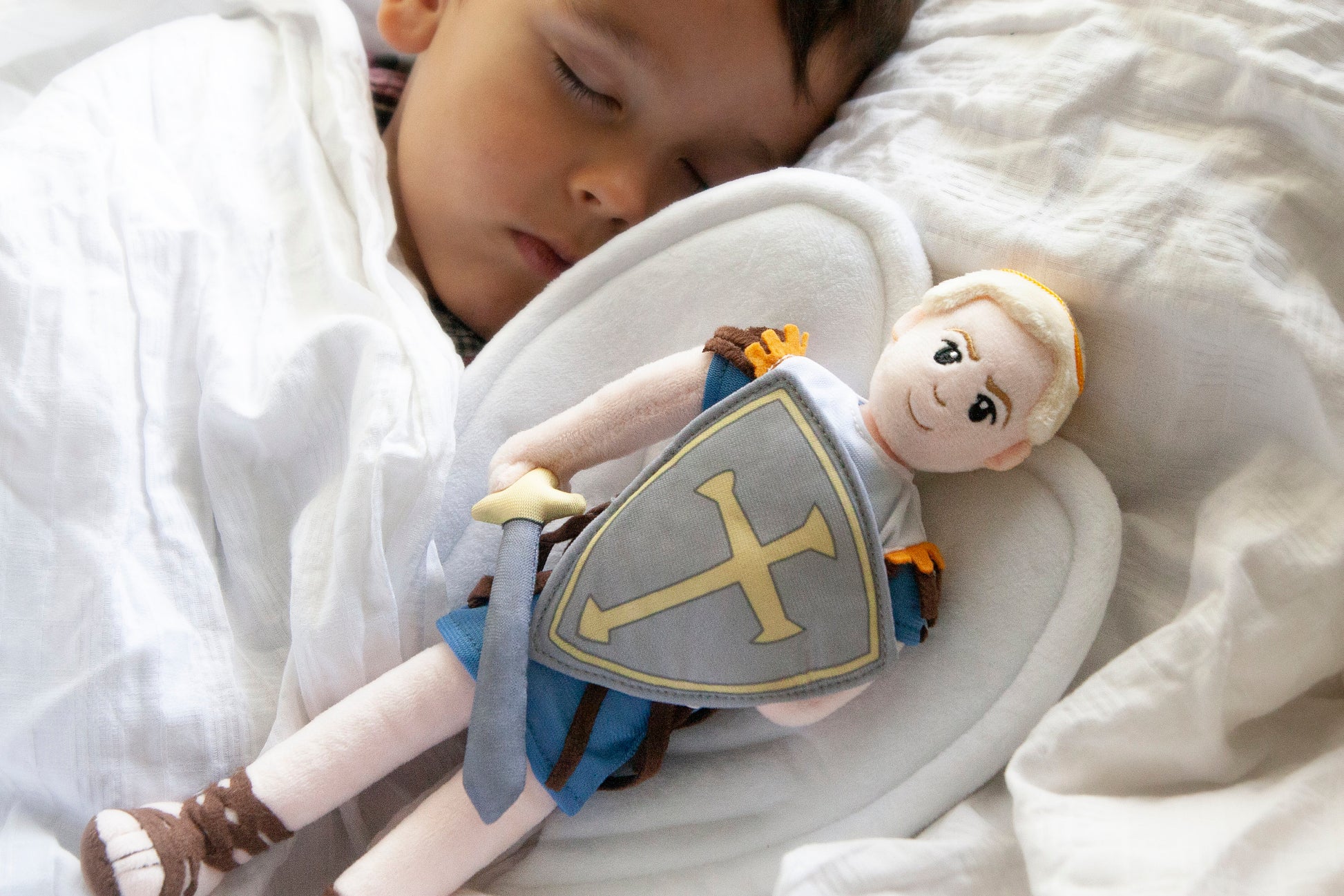 Saint Michael doll