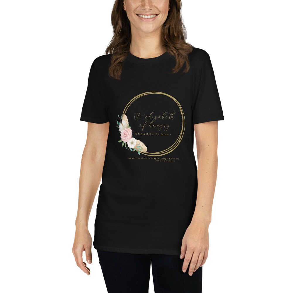 St. Elizabeth of Hungry Breads & Blooms women’s tee