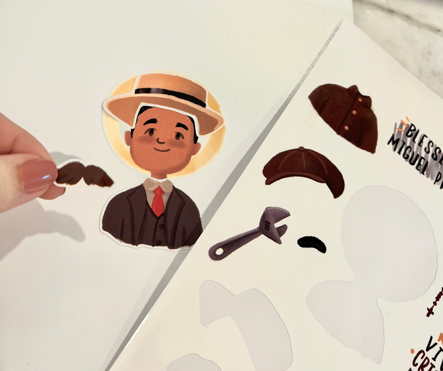 Blessed Miguel Pro Sticker Sheet