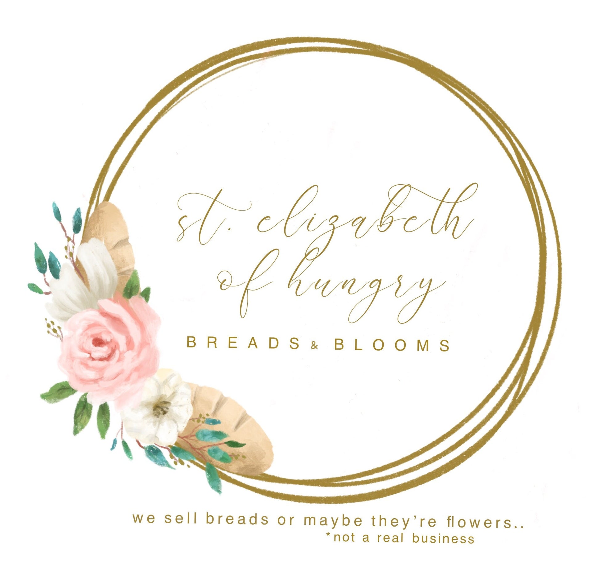 St. Elizabeth of Hungry Breads & Blooms women’s tee