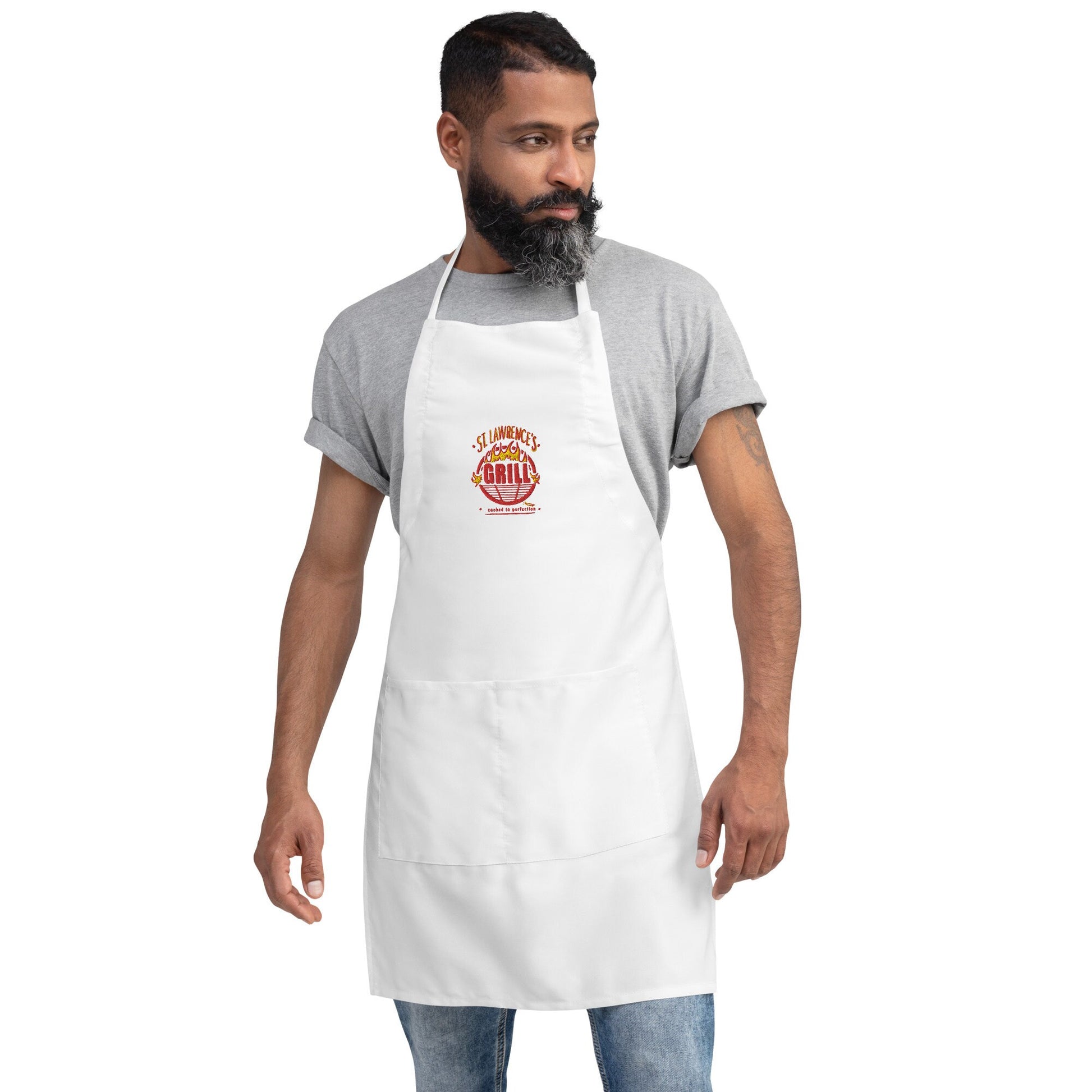 St. Lawrence Grill Embroidered Apron