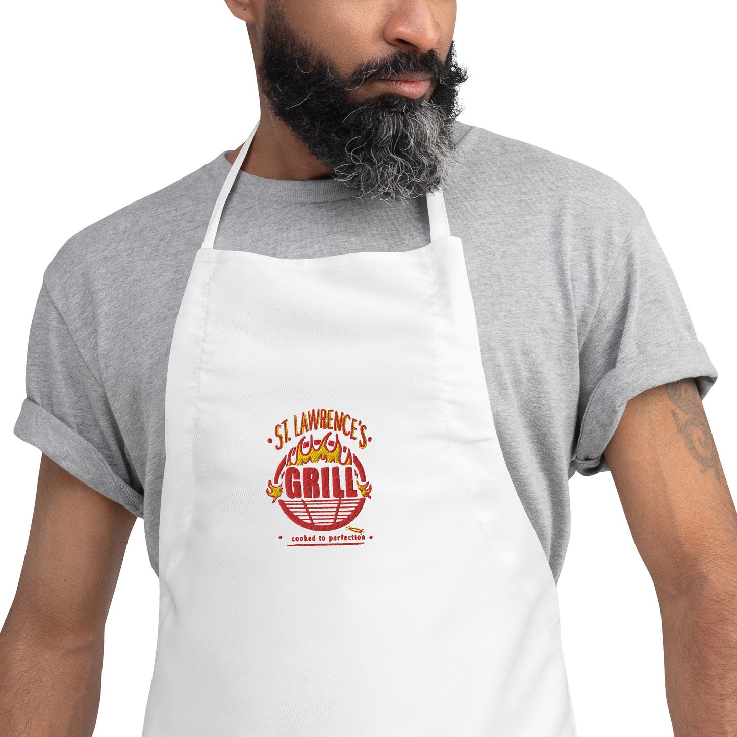 St. Lawrence Grill Embroidered Apron