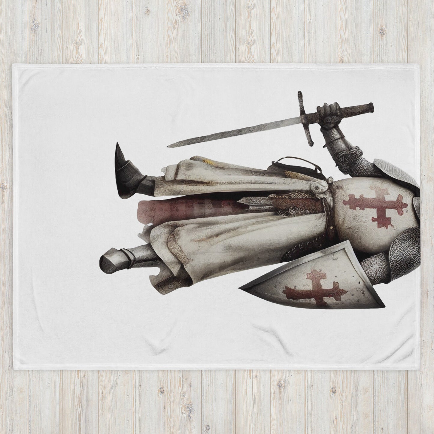 Crusader Throw Blanket