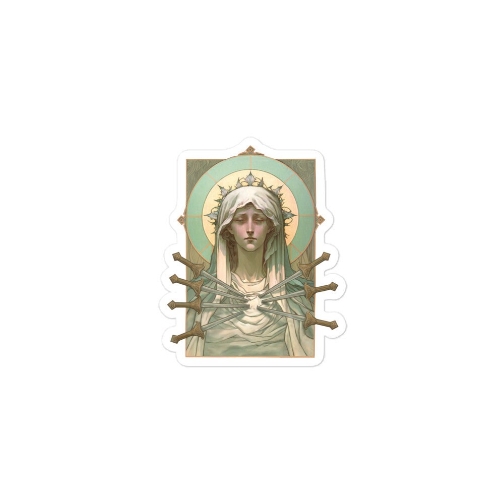 Our Lady of Sorrows stickers