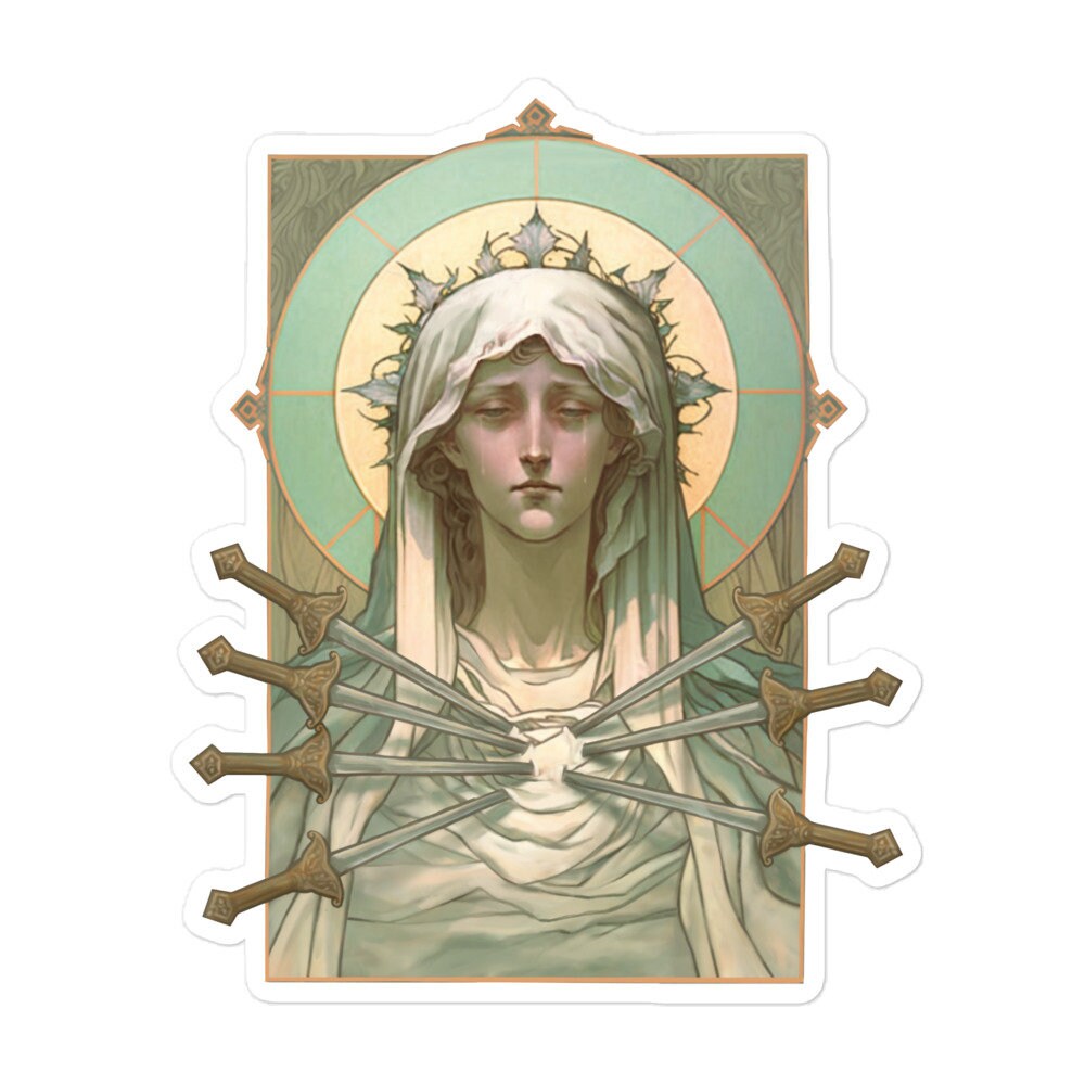 Our Lady of Sorrows stickers