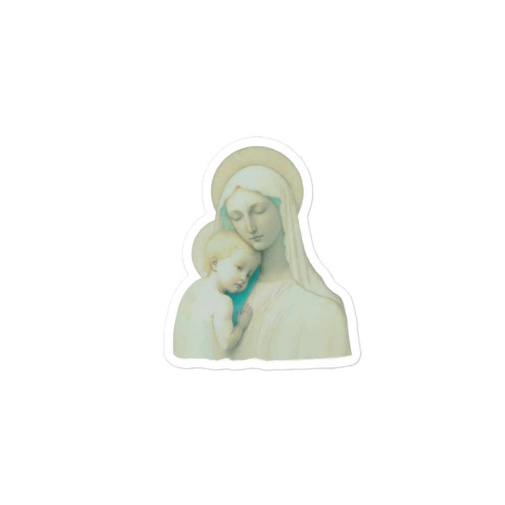 Mary and Child stickers