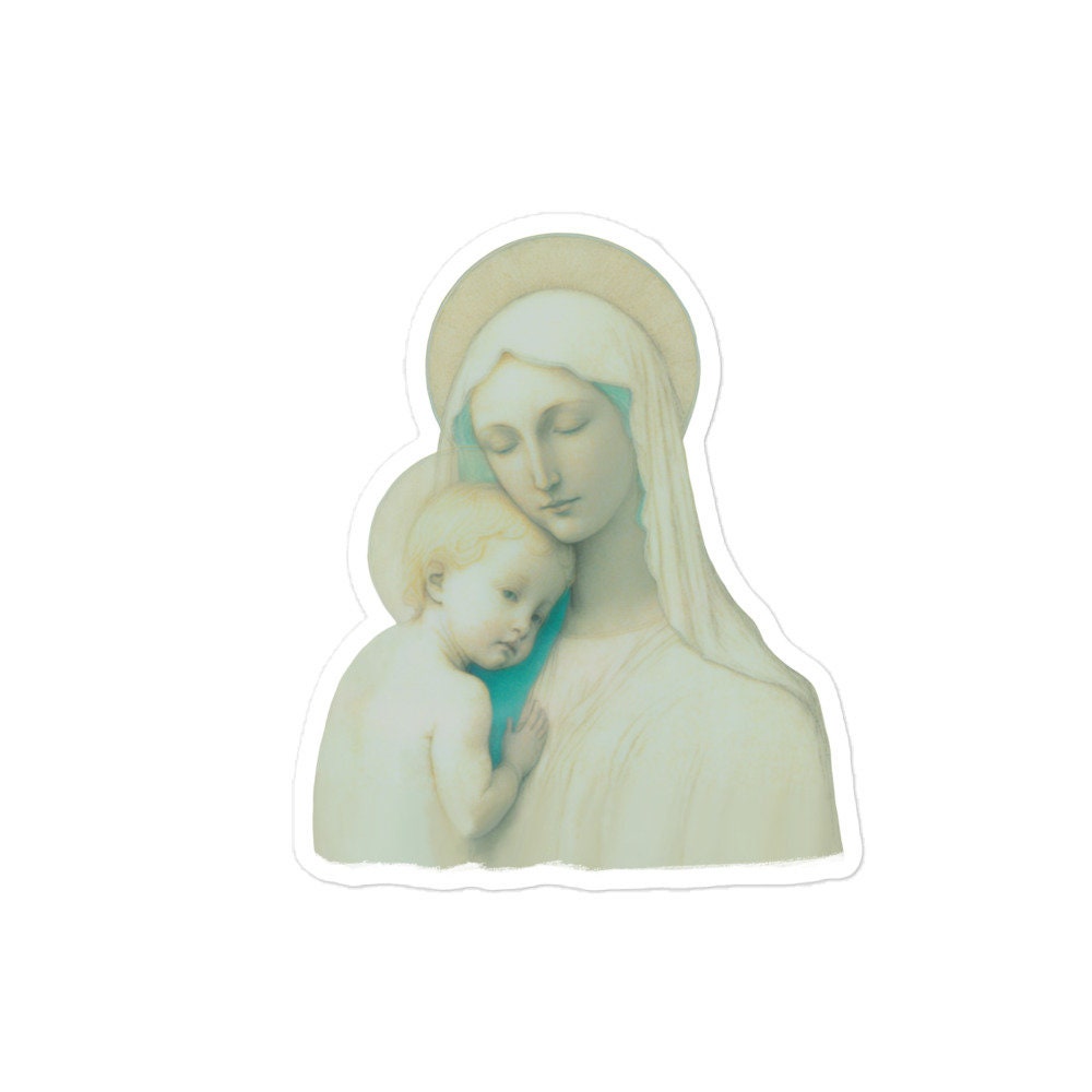 Mary and Child stickers