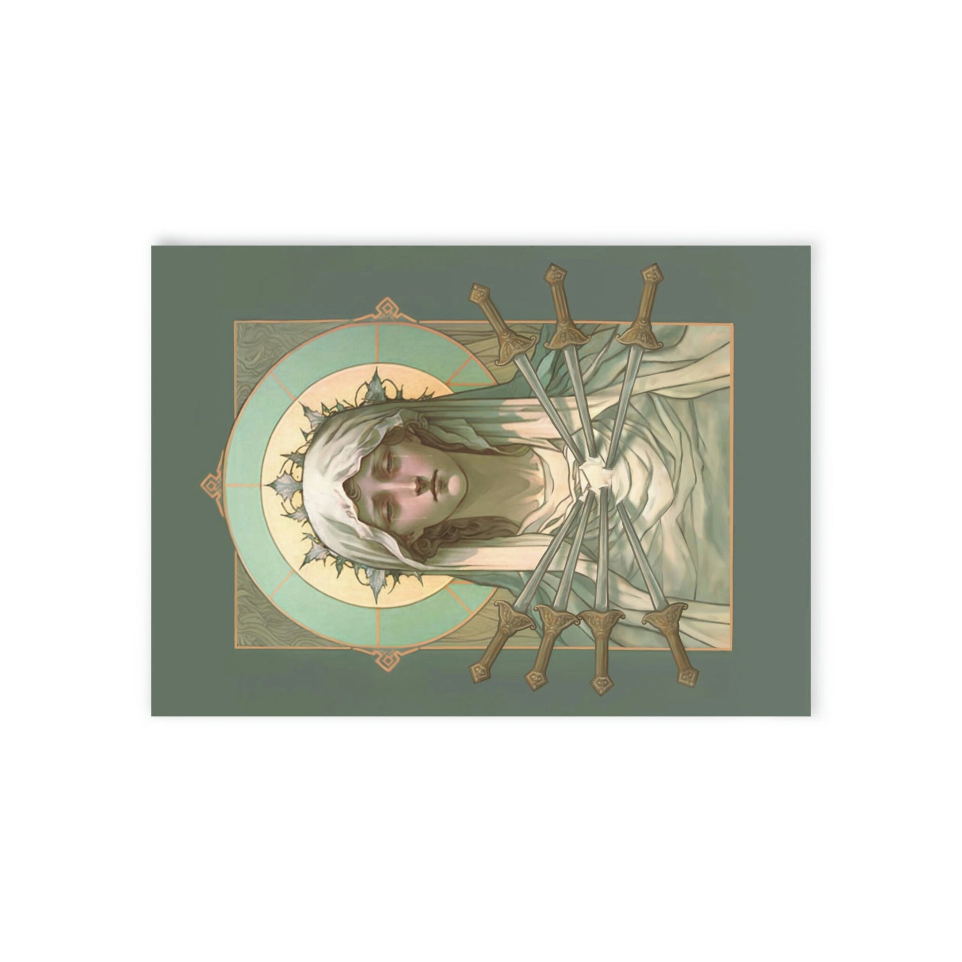 Our Lady of Sorrows Prayer card