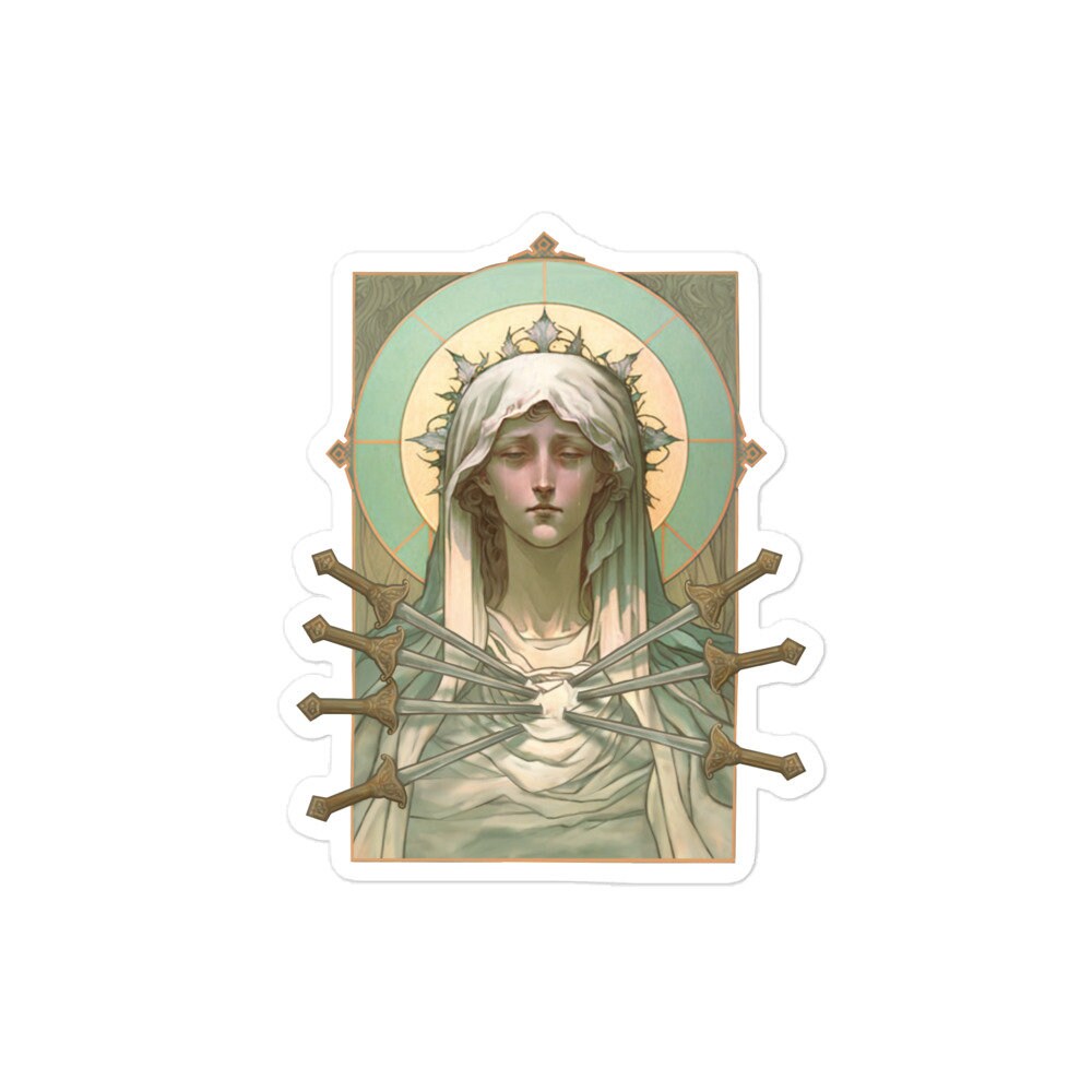 Our Lady of Sorrows stickers