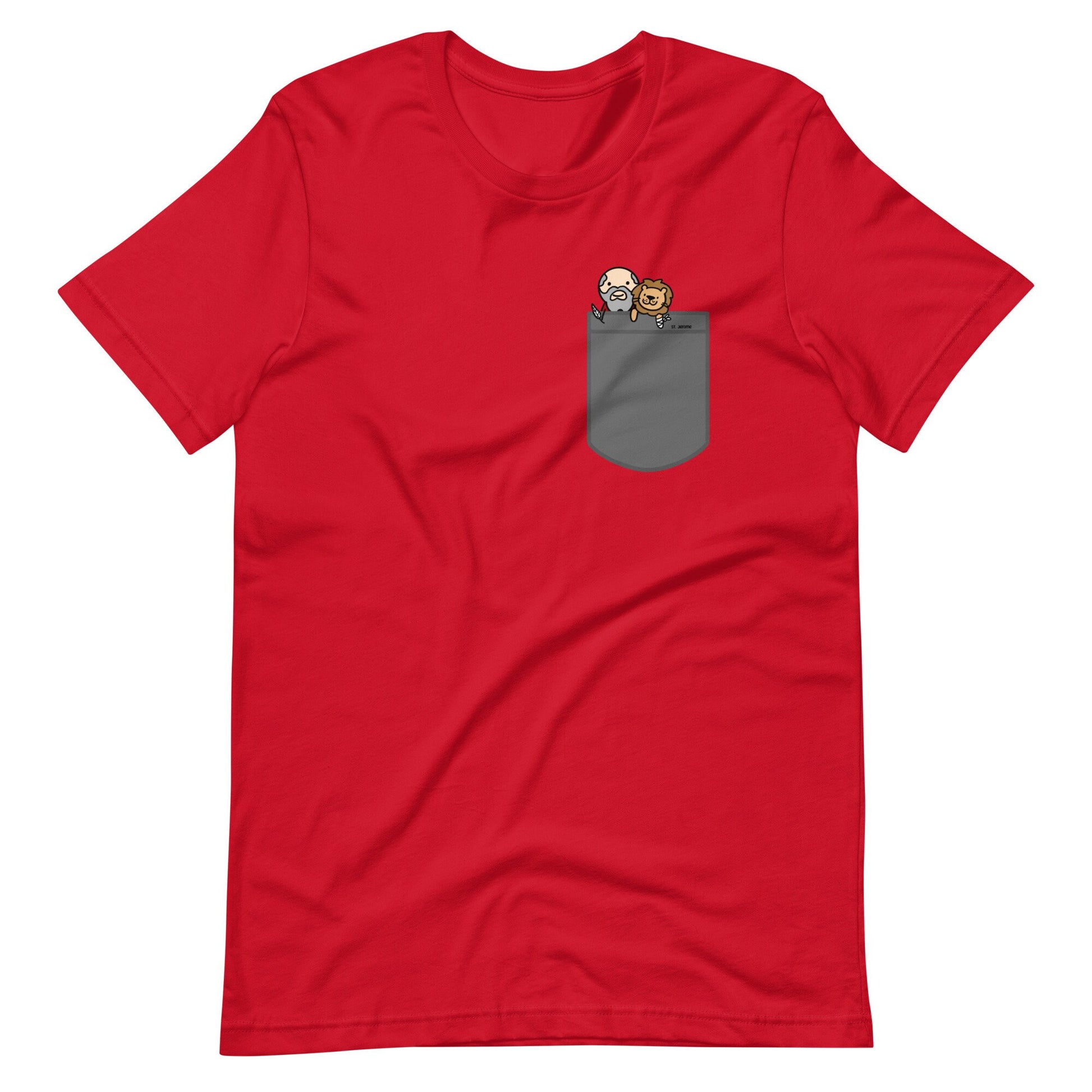 St. Jerome pocket saint t-shirt