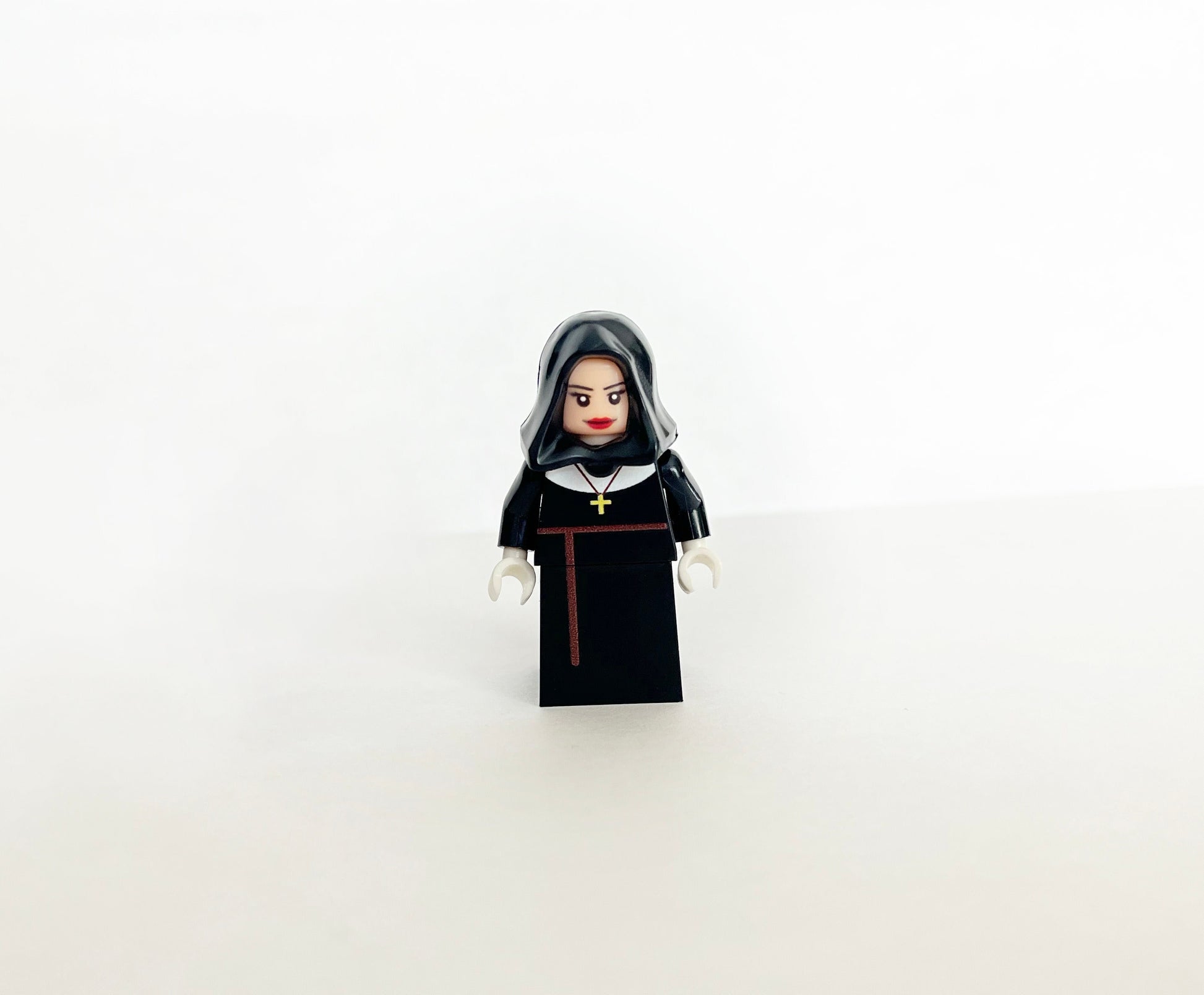 Sister Nun brick mini figurine