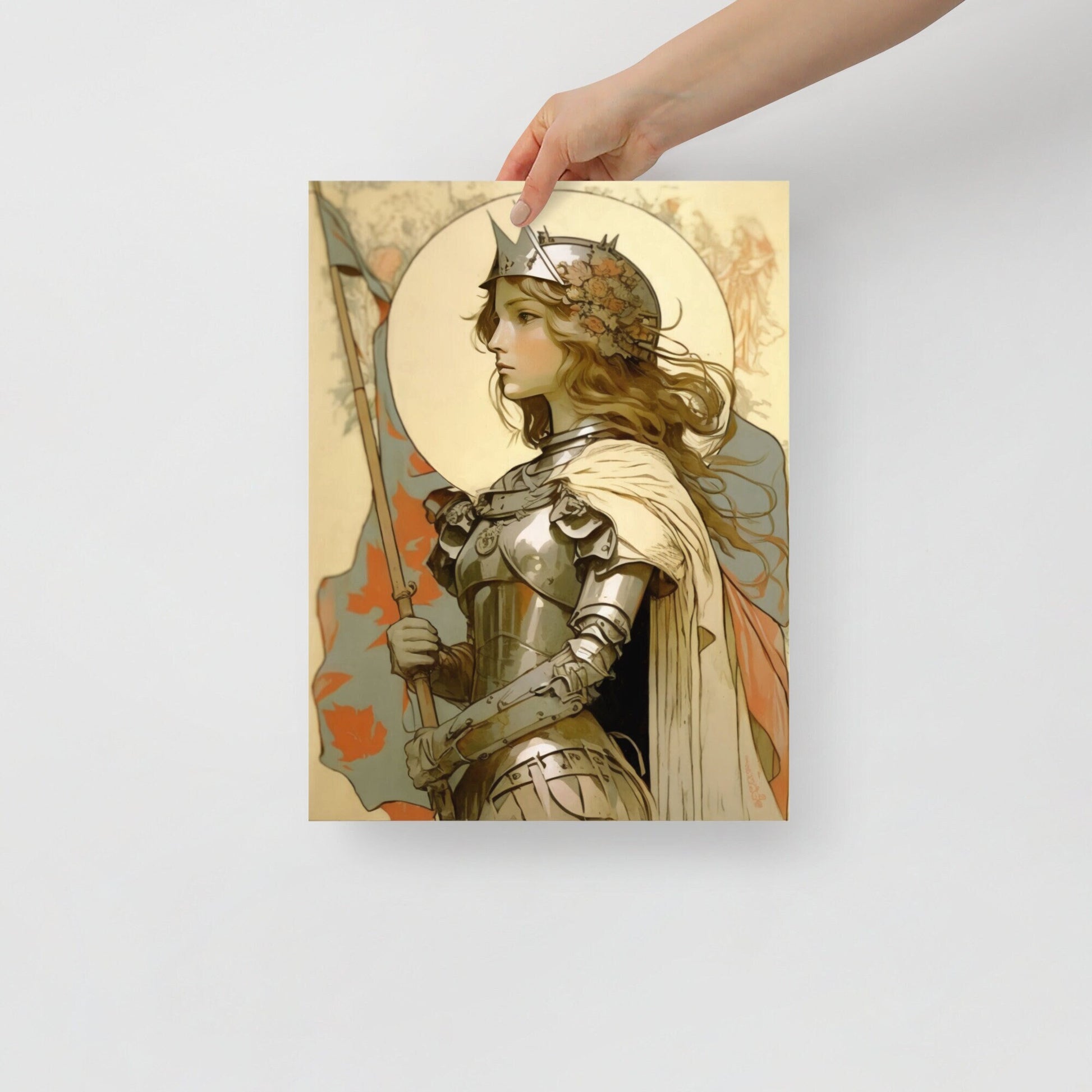 St. Joan of Arc vintage Print