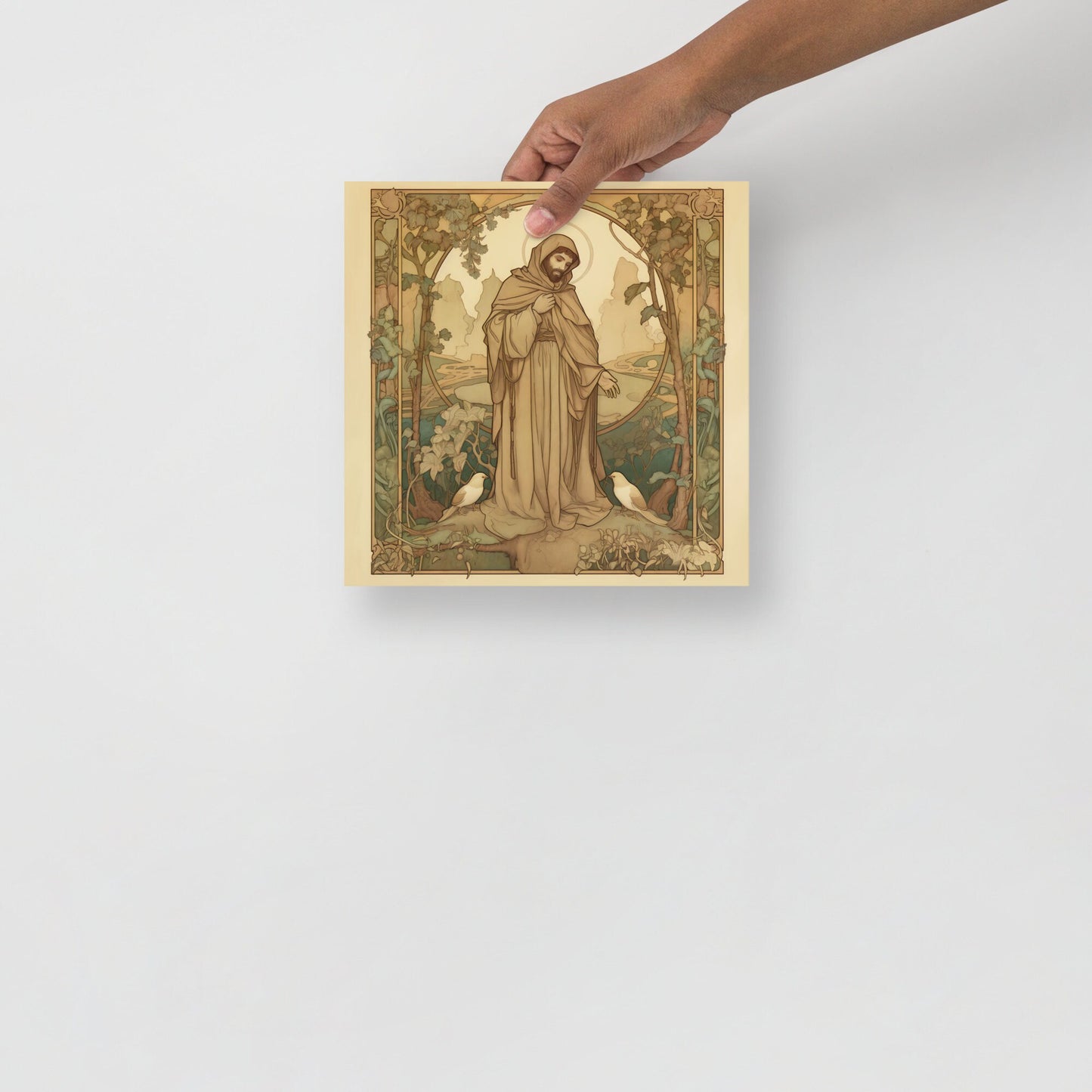 St. Francis vintage Poster