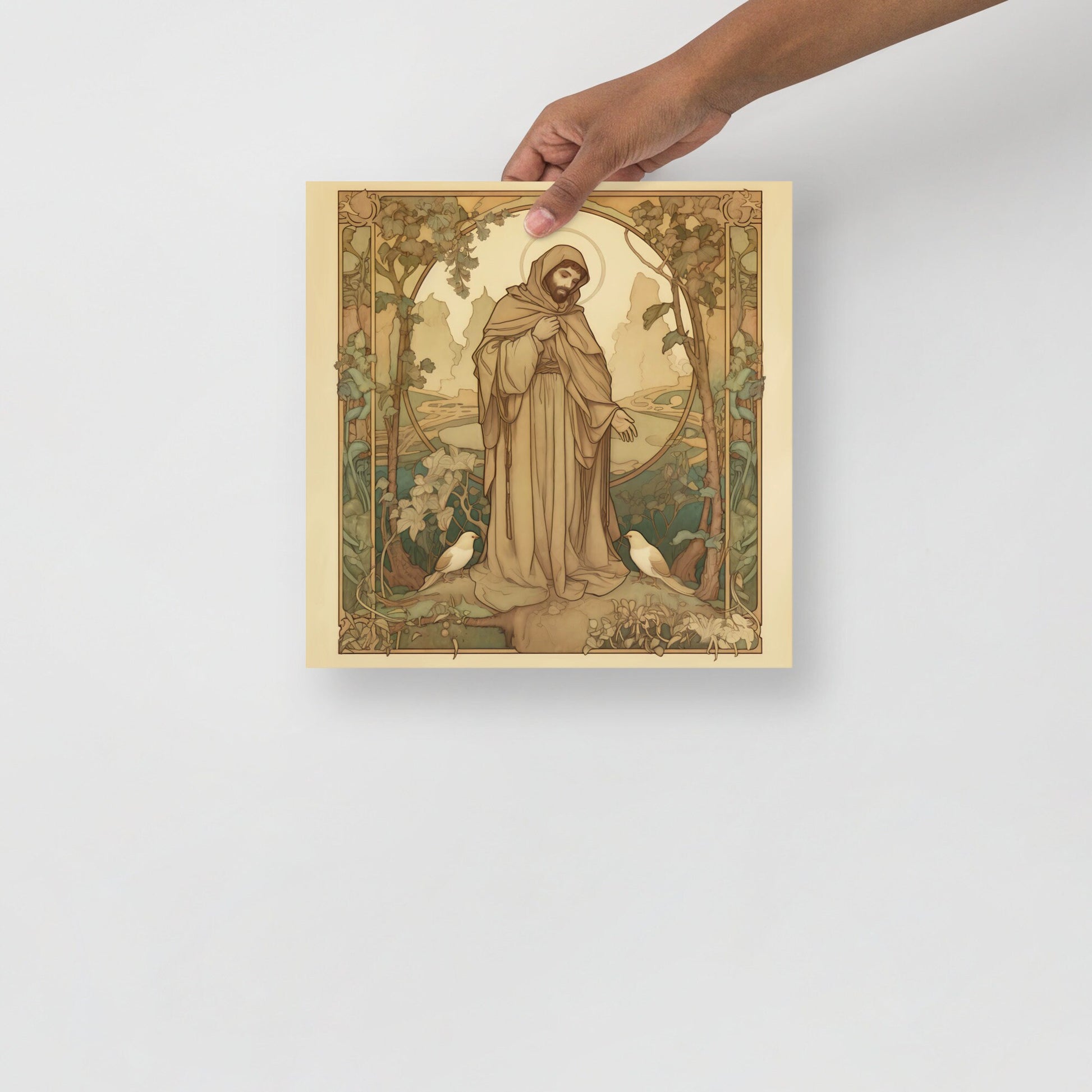 St. Francis vintage Poster