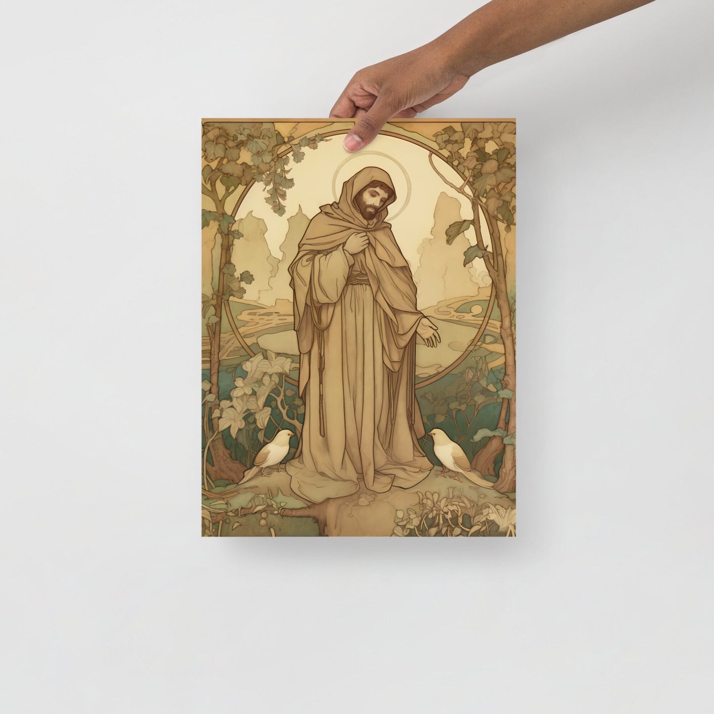 St. Francis vintage Poster