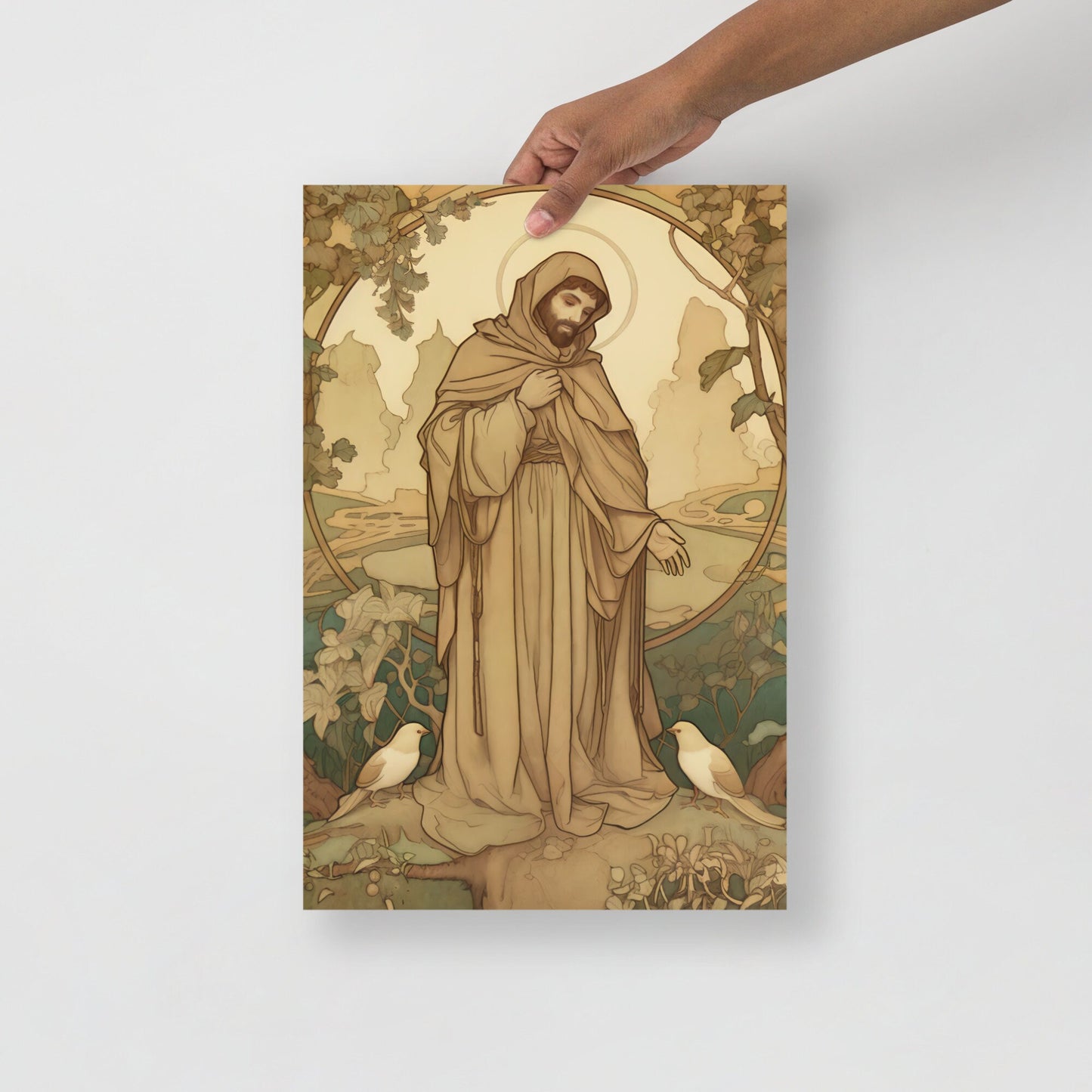 St. Francis vintage Poster