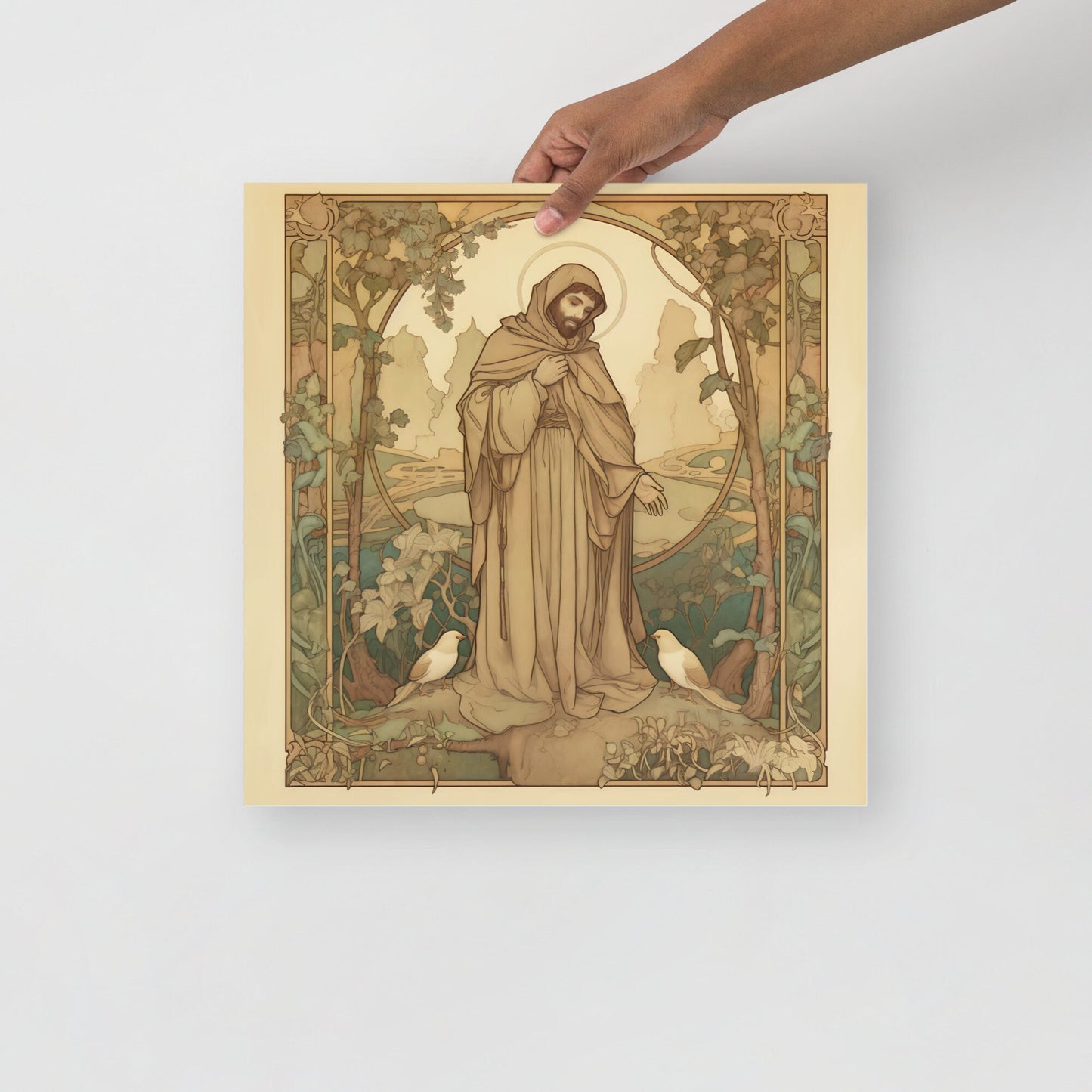 St. Francis vintage Poster