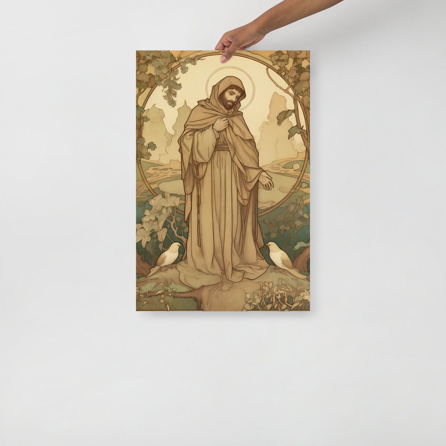 St. Francis vintage Poster