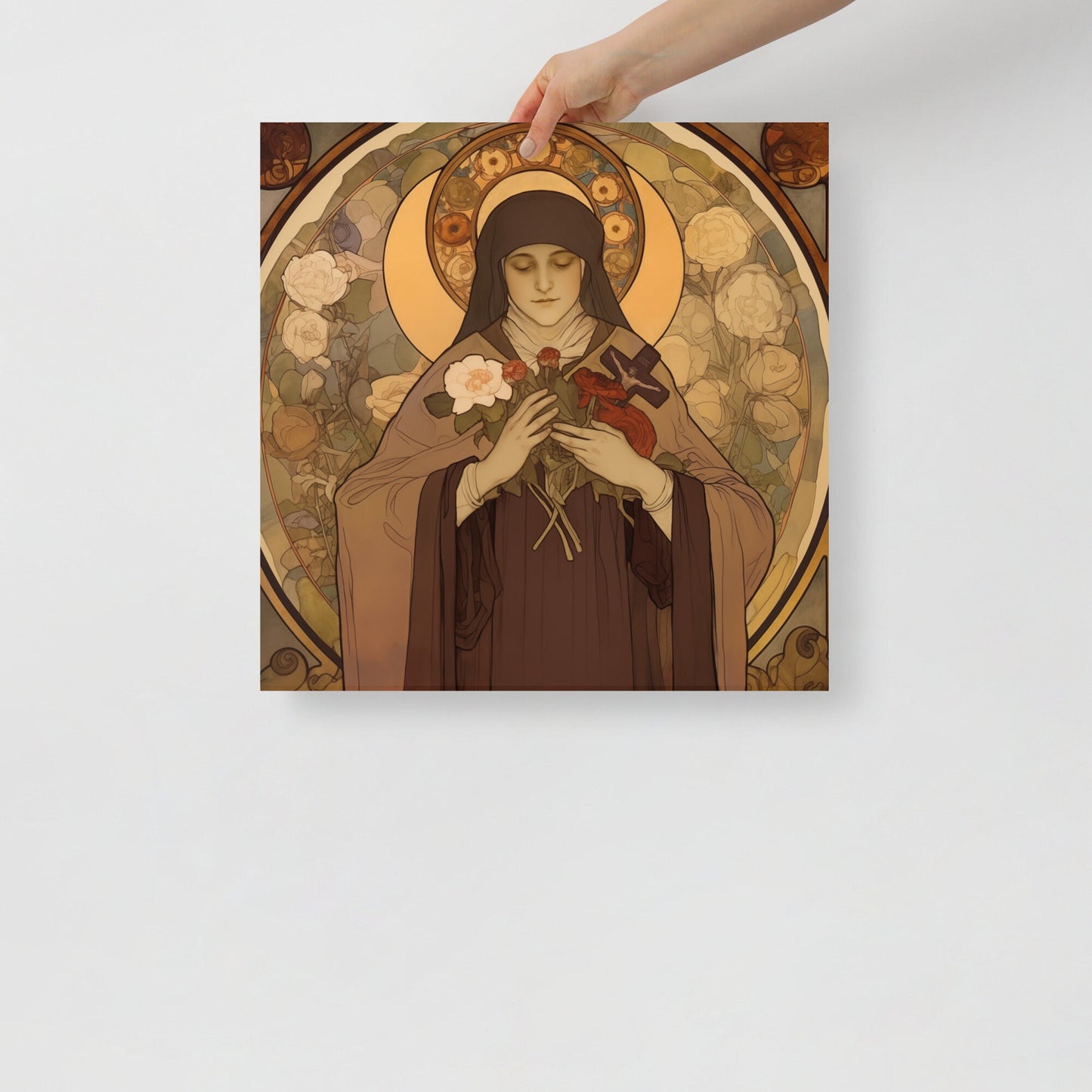 St. Therese of Lisieux vintage Poster