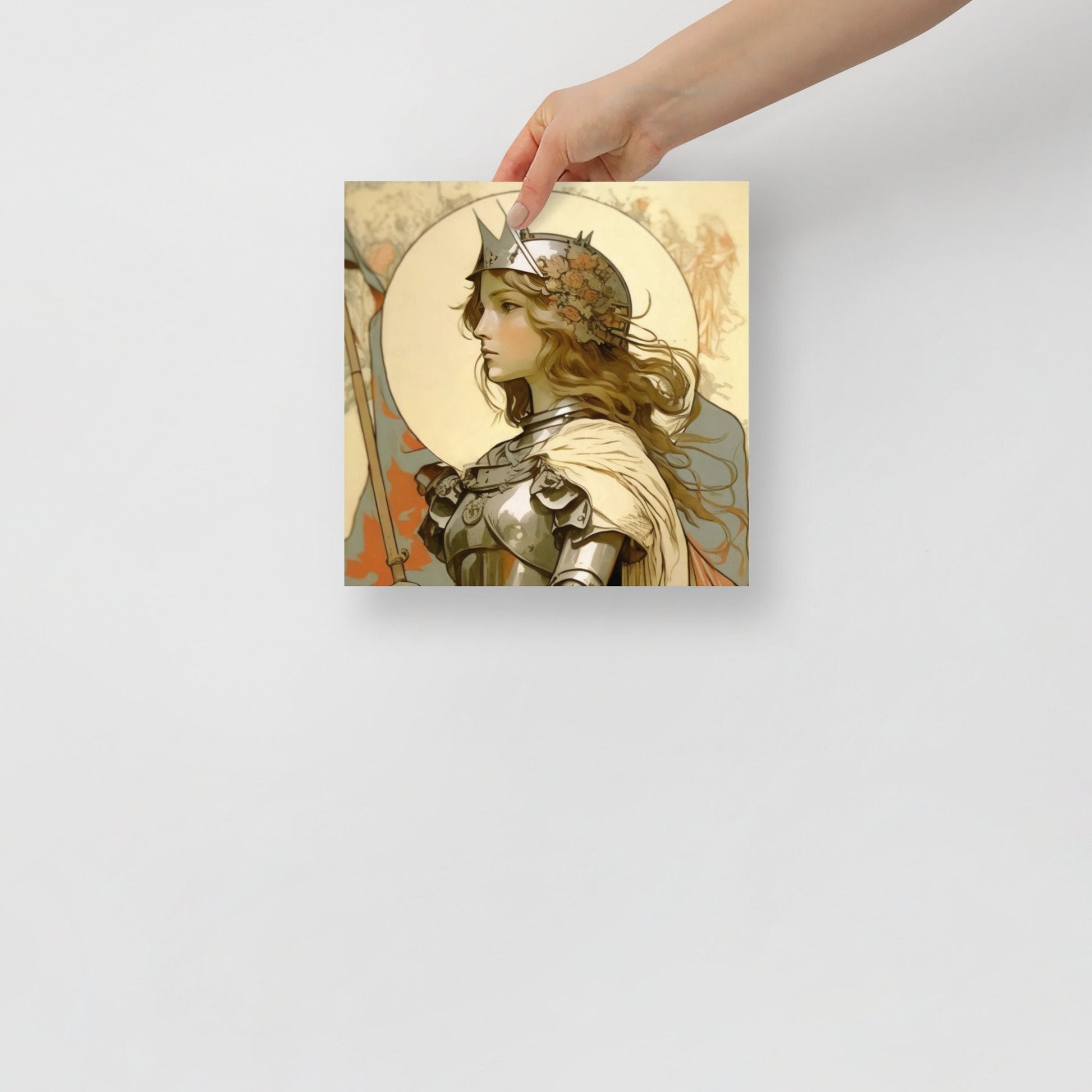 St. Joan of Arc vintage Print