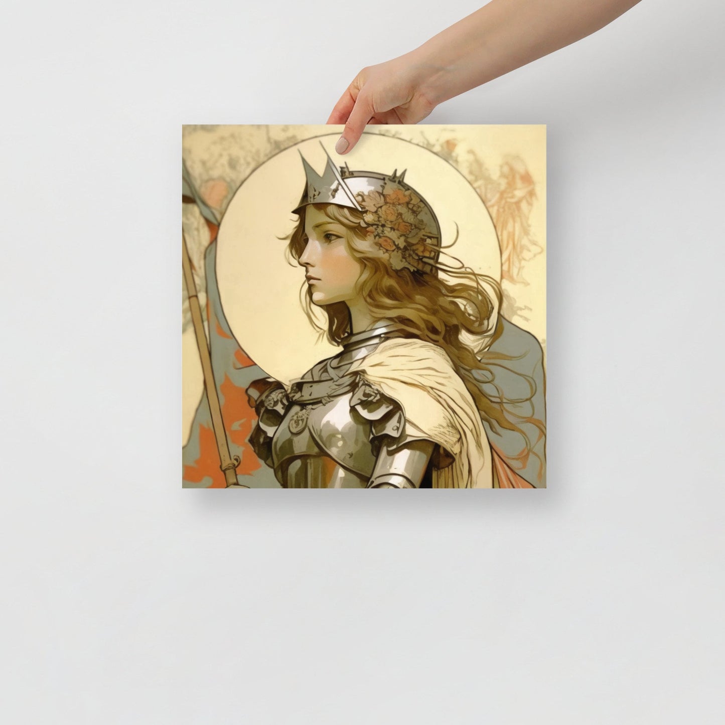 St. Joan of Arc vintage Print