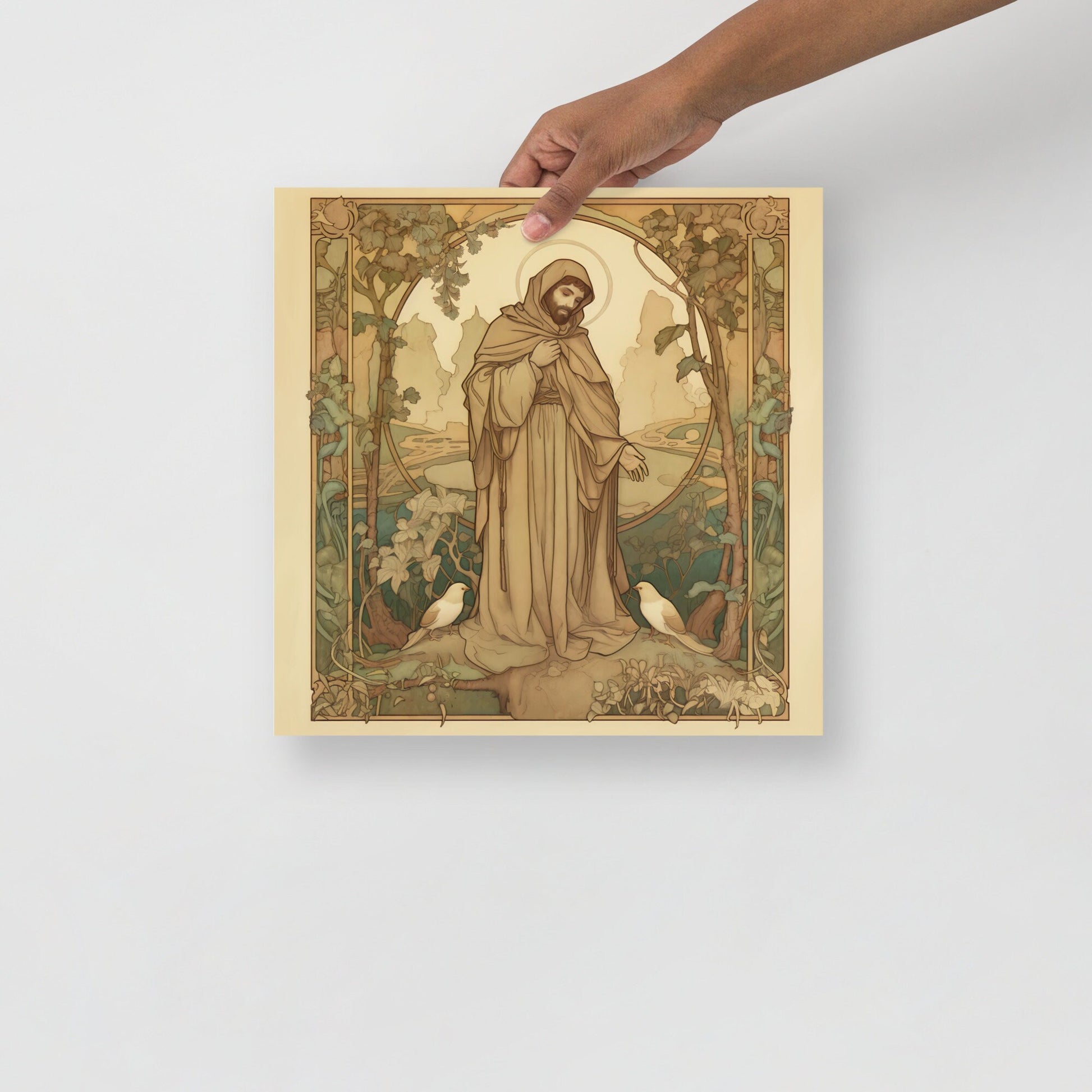 St. Francis vintage Poster