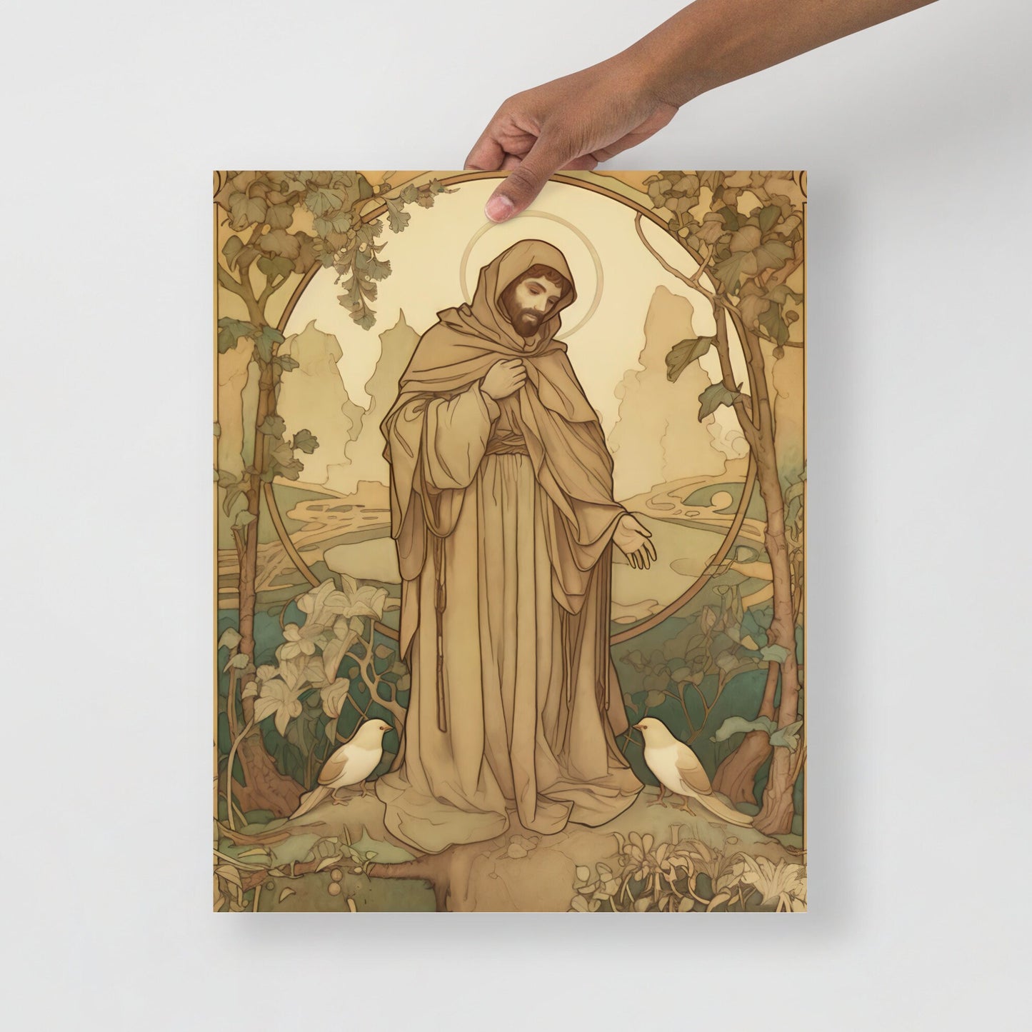 St. Francis vintage Poster