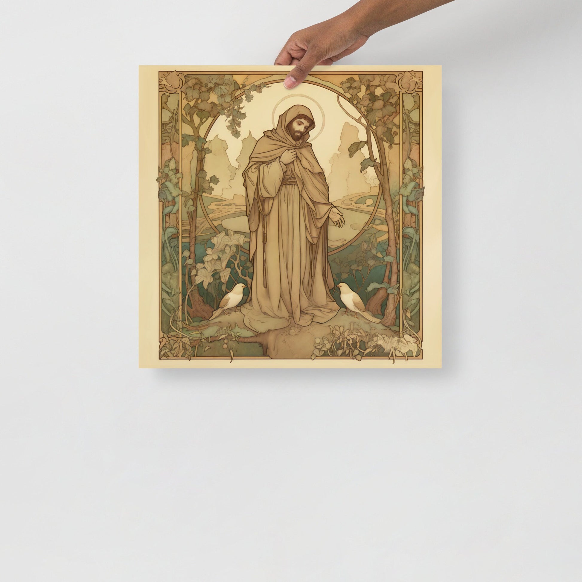 St. Francis vintage Poster